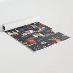 Happy nordic Wolpertinger dark Yoga Mat Gallery Image 2