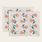 Pink Peony Pattern Placemat Gallery Image 1