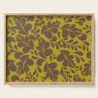 Vintage Floral Splash Pattern Serving Tray Gallery Image 1