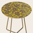 Vintage Floral Splash Pattern Side Table Gallery Image 2