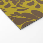 Vintage Floral Splash Pattern Welcome Mat Gallery Image 2