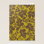 Vintage Floral Splash Pattern Stationery Card Gallery Image 2