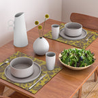 Vintage Floral Splash Pattern Placemat Gallery Image 2