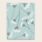 Queen Anne's Lace Floral Pattern Notebook Gallery Image 4