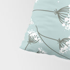 Queen Anne's Lace Floral Pattern Pillow Sham Gallery Image 4