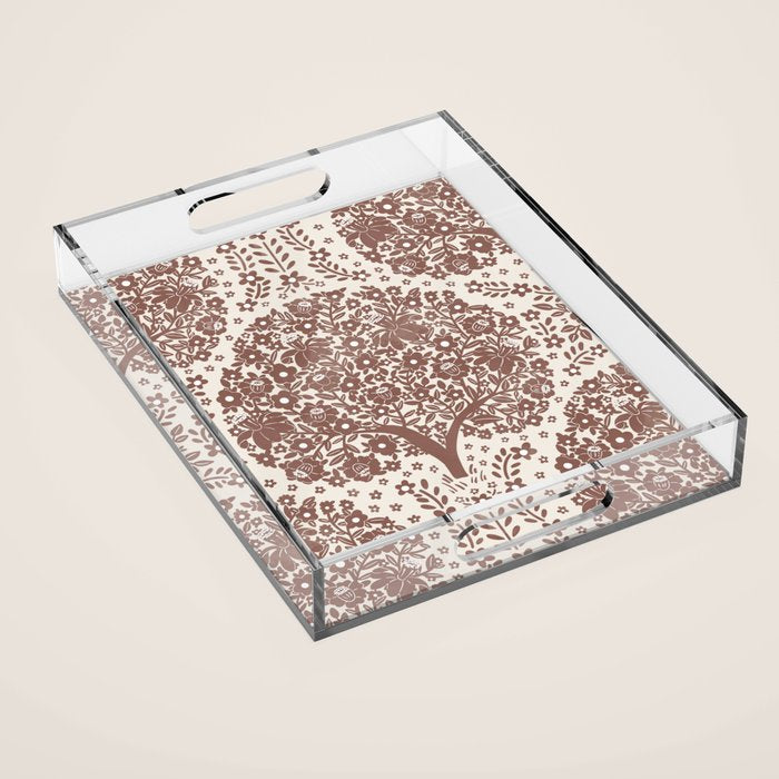 Blossoming Forest Acrylic Tray Gallery Image 1