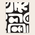 Abstract Black&White Cutouts Notebook Gallery Image 4