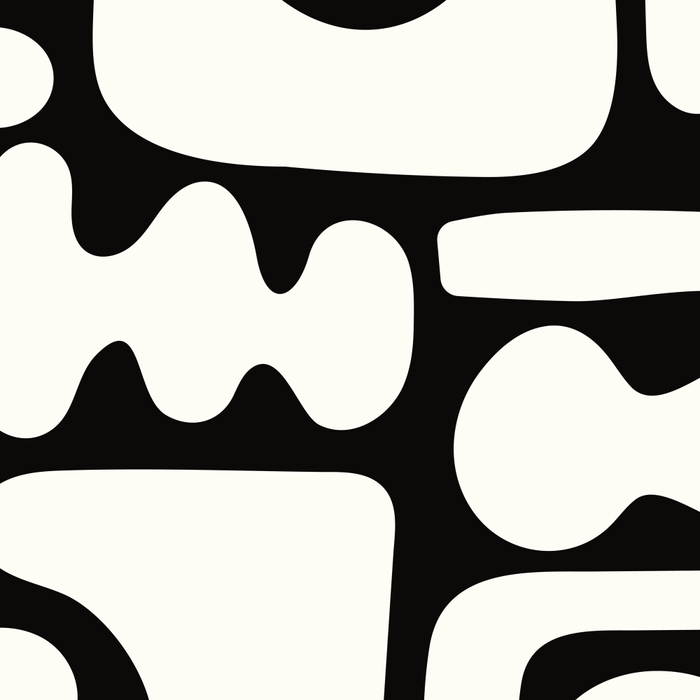 Abstract Black&White Cutouts Coffee Mug Gallery Image 2