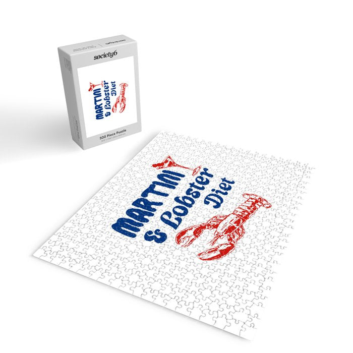 Martini and Lobster Diet Jigsaw Puzzle Gallery Image 2