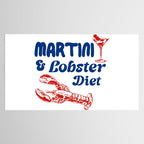Martini and Lobster Diet Tablecloth Gallery Image 2