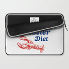Martini and Lobster Diet Laptop Sleeve Gallery Image 2