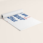 Martini and Lobster Diet Yoga Mat Gallery Image 2