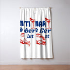 Martini and Lobster Diet Window Curtain Gallery Image 3