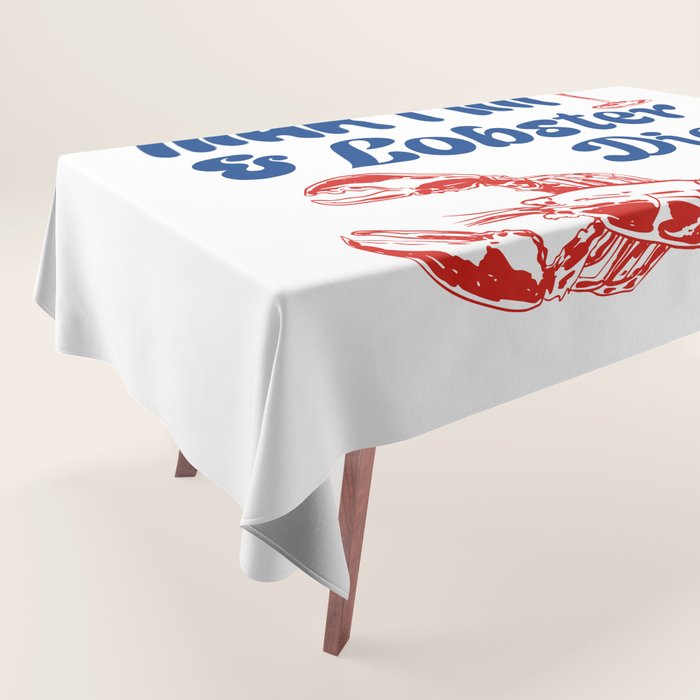 Martini and Lobster Diet Tablecloth Gallery Image 1