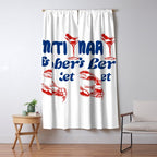 Martini and Lobster Diet Window Curtain Gallery Image 5