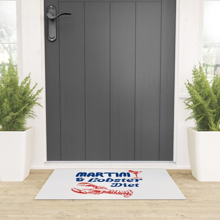 Martini and Lobster Diet Welcome Mat Gallery Image 3
