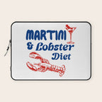 Martini and Lobster Diet Laptop Sleeve Gallery Image 1