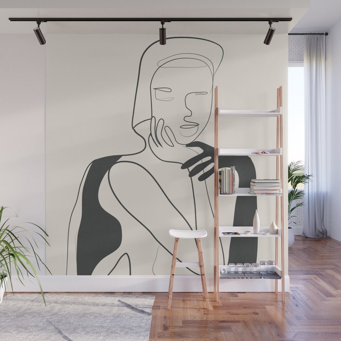 Soft Feeling 3 Wall Mural Gallery Image 1