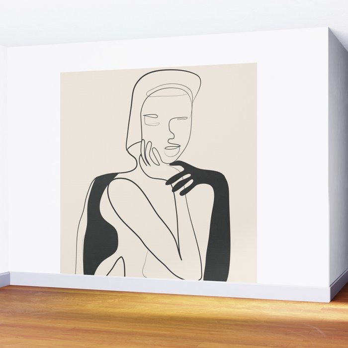 Soft Feeling 3 Wall Mural Gallery Image 2