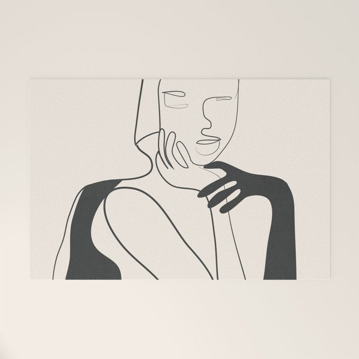 Soft Feeling 3 Welcome Mat Gallery Image 1