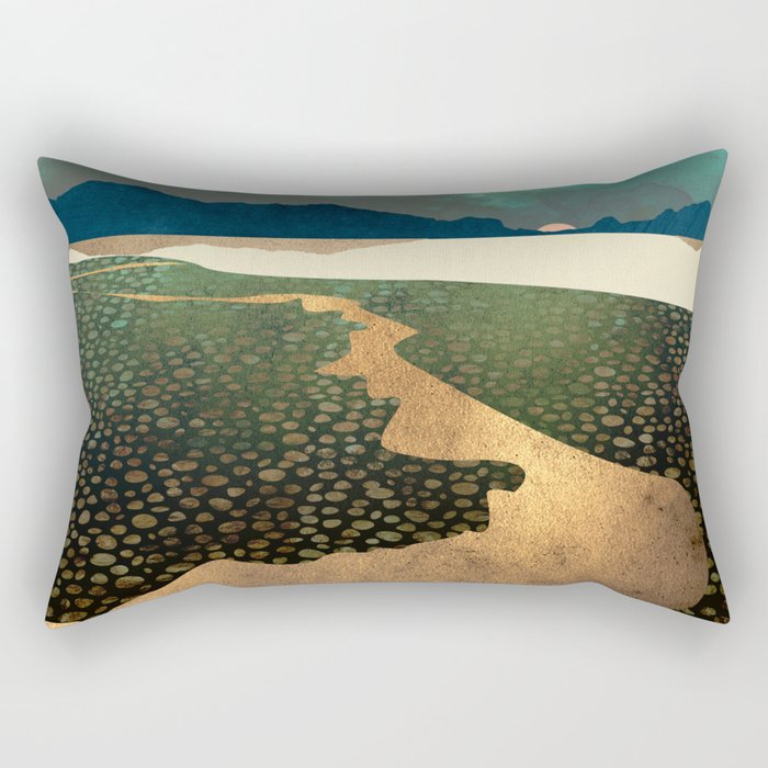 Distant Land Rectangular Pillow Gallery Image 1