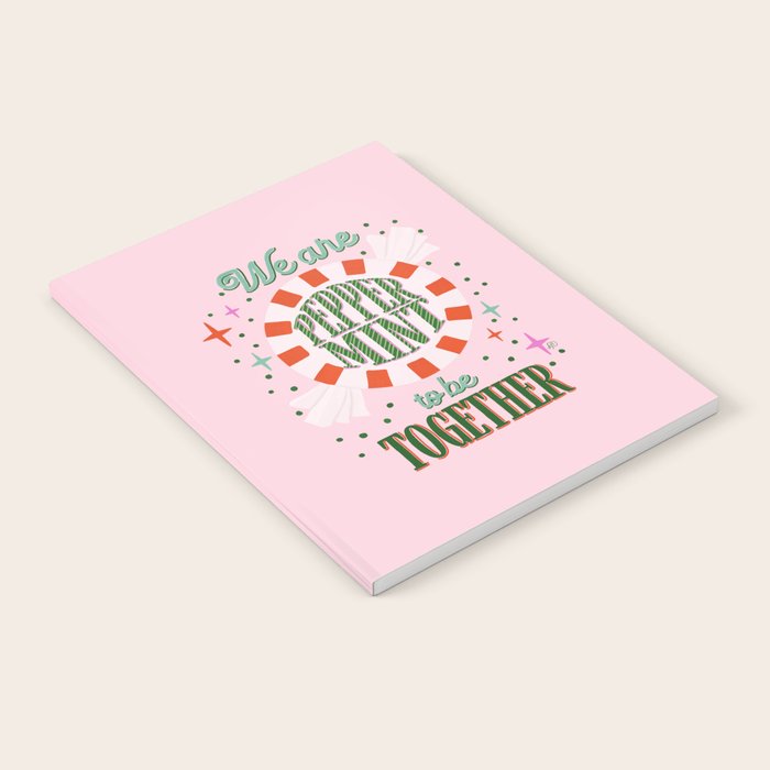 Playful Holiday Peppermint Love Notebook Gallery Image 2