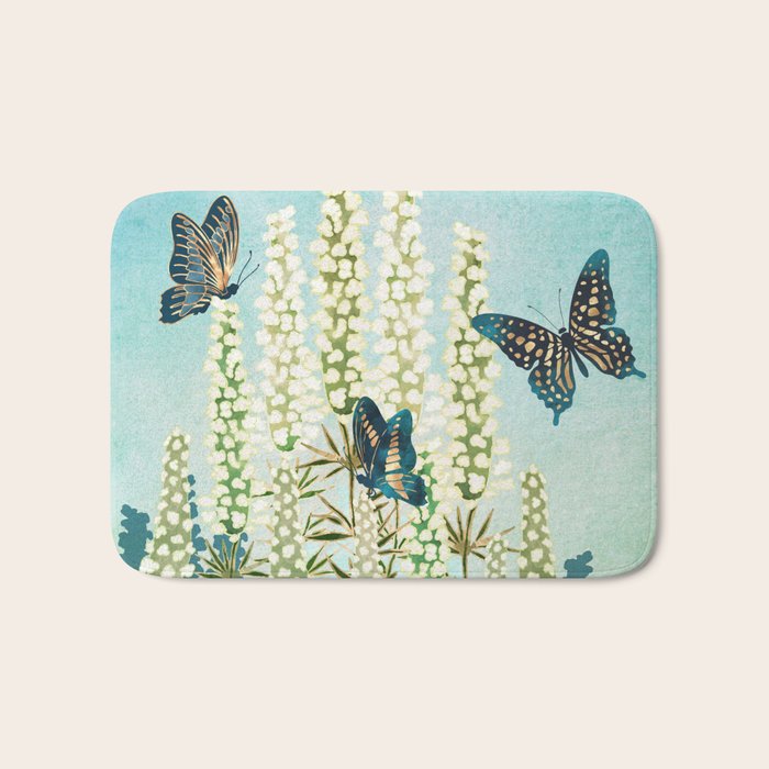 Butterfly Garden Bath Mat Gallery Image 1