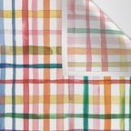 Holiday 2025 Cheerful Plaid Watercolor Gingham Wall Tapestry Gallery Image 3