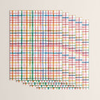  Holiday 2025 Cheerful Plaid Watercolor Gingham Wrapping Paper Gallery Image 3