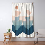 Abstract Minimal Shapes 31 Window Curtain Gallery Image 5
