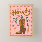 Howdy Mini Art Print Gallery Image 1