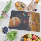 a postcard from year 2349 Cutting Board Gallery Image 2