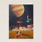 a postcard from year 2349 Stationery Card Gallery Image 2