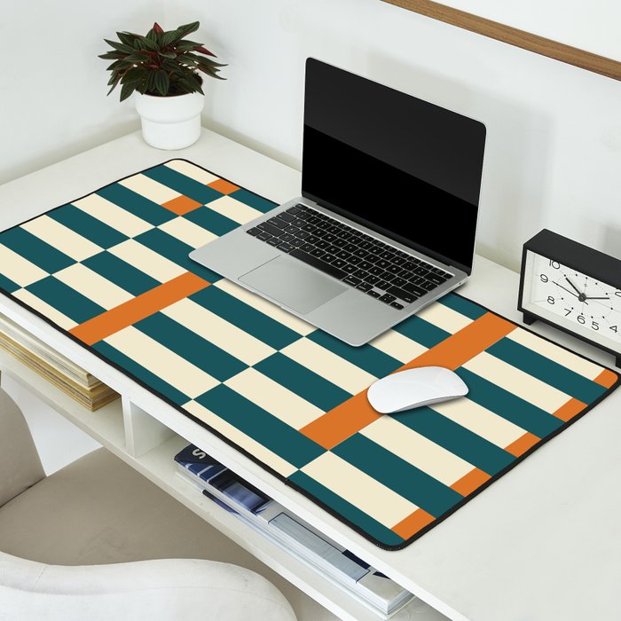Latter - Teal Desk Mat Gallery Image 2