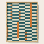 Latter - Teal Serving Tray Gallery Image 1