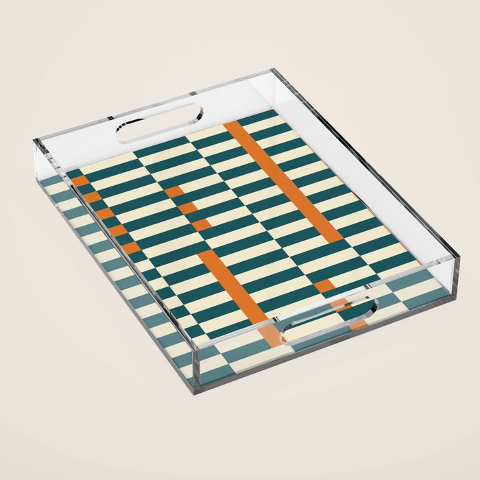 Latter - Teal Acrylic Tray Gallery Image 1