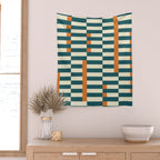 Latter - Teal Wall Tapestry Gallery Image 2