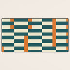 Latter - Teal Desk Mat Gallery Image 3