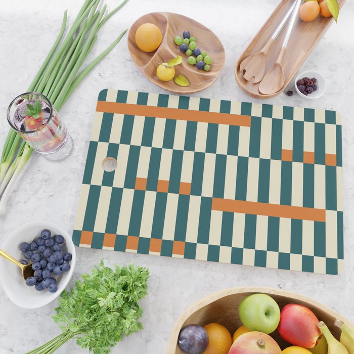 Latter - Teal Cutting Board Gallery Image 2
