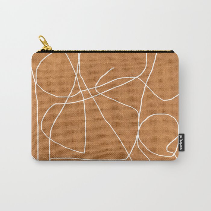 Abstract line art 17 Carry All Pouch Gallery Image 1