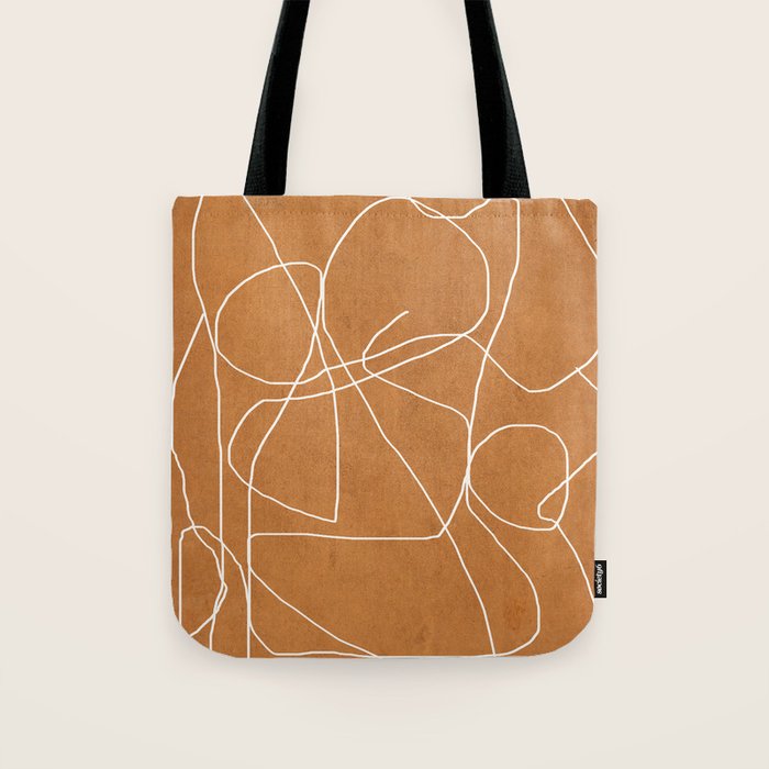 Abstract line art 17 Tote Bag Gallery Image 1