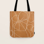 Abstract line art 17 Tote Bag Gallery Image 1