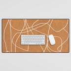 Abstract line art 17 Desk Mat Gallery Image 1