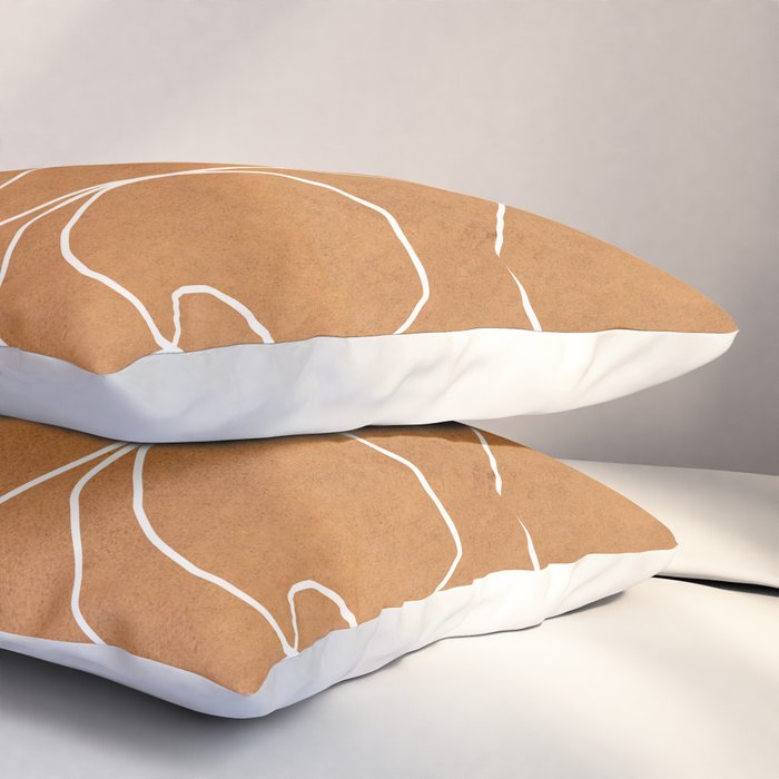 Abstract line art 17 Pillow Sham Gallery Image 3