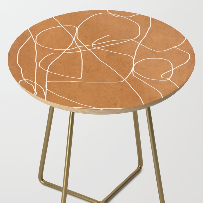 Abstract line art 17 Side Table Gallery Image 2