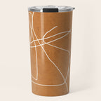 Abstract line art 17 Travel Mug Gallery Image 1