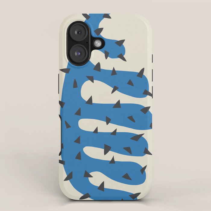 Matisse Inspired Blue Shape iPhone Case Gallery Image 1