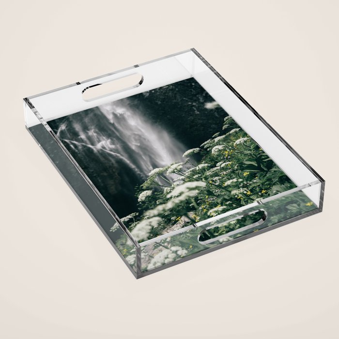 Floral Falls Acrylic Tray Gallery Image 1
