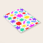 Colorful fun star doodle pattern Notebook Gallery Image 3