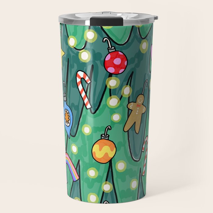 Decked Out Tree Travel Mug Gallery Image 1